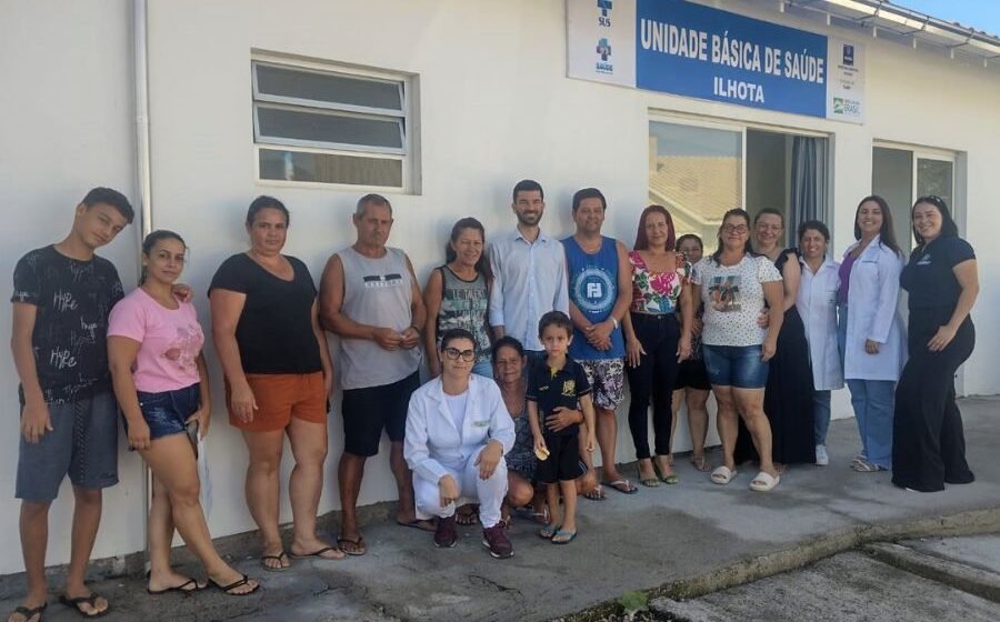 Unidade Básica de Saúde é reinaugurada na comunidade da Ilhota, em Gravatal