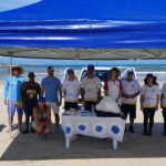 Mutirão de limpeza é realizado em praia de Laguna