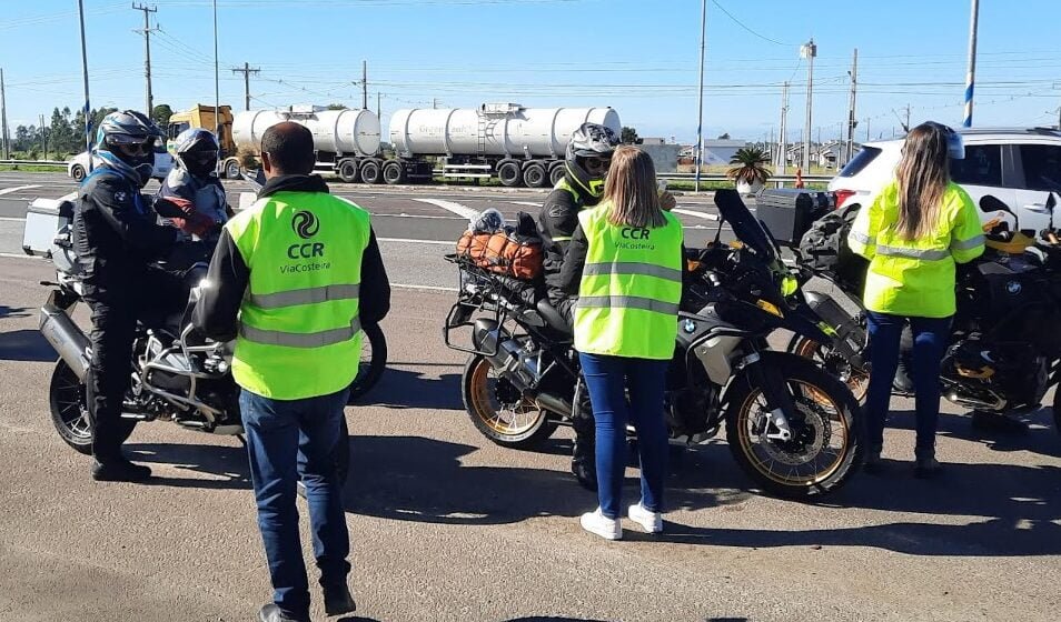 CCR ViaCosteira promoverá orientações de segurança para motociclistas na BR-101