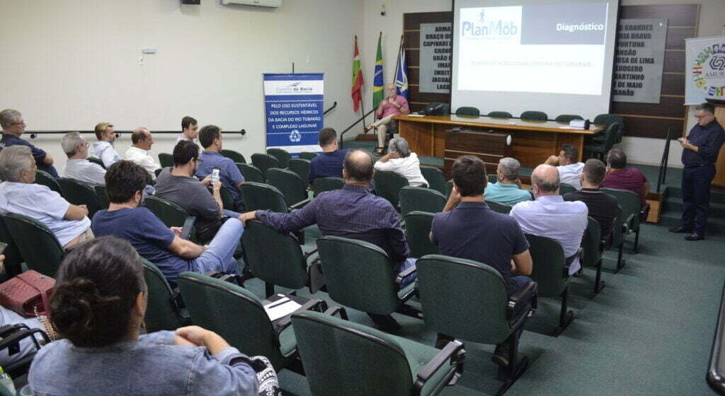 Audiência pública sobre o Plano de Mobilidade Urbana é realizada em Tubarão