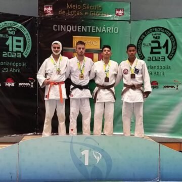 Judoca tubaronense é vice-campeão Estadual Sub 21