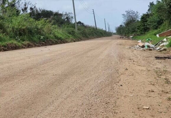 Obras da Rodovia Ageu Medeiros são paralisadas por falta de recursos do Governo de SC