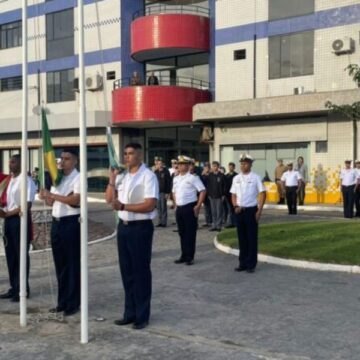 Marinha relembra Batalha do Riachuelo em cerimônia cívico social nesta terça-feira (30), em Laguna