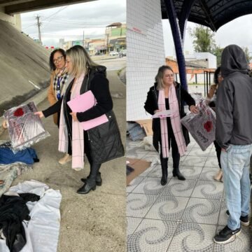 Prefeitura de Tubarão inicia distribuição de cobertores para moradores de rua
