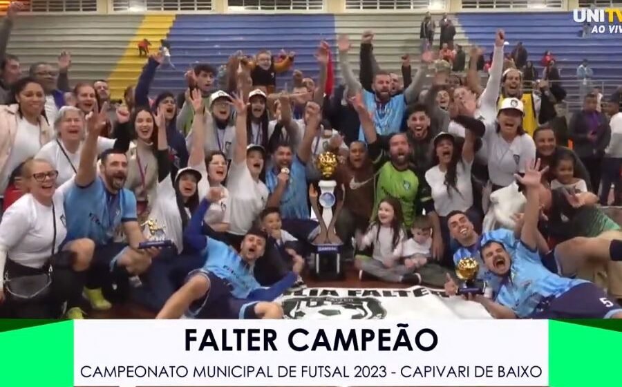 Falter é campeão do Citadino de Futsal 2023