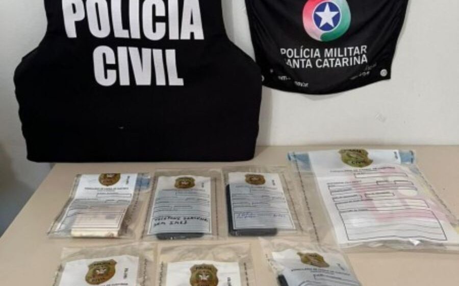 Dupla é presa por tráfico de drogas em Braço do Norte