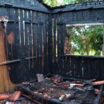 Incêndio criminoso destrói residência parcialmente