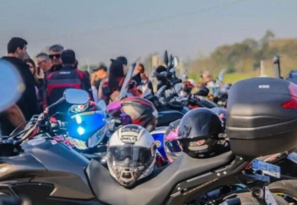 1ª Romaria dos Motociclistas acontece em festa jubilar de Santa Teresinha em Tubarão