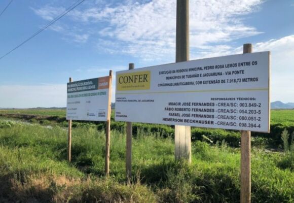 Obras em Jaguaruna: paralisação cautelar visa proteção do patrimônio