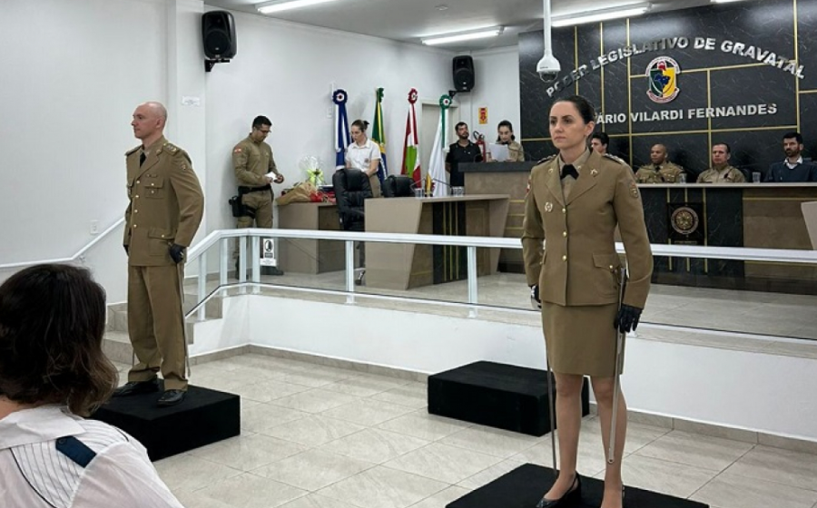 Gravatal: 2ª Companhia do 35° Batalhão de Polícia Militar tem nova comandante