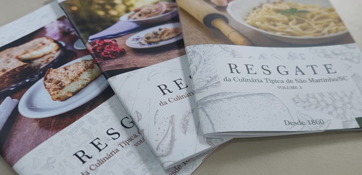 Edição especial do livro que resgata a culinária típica de São Martinho será lançada neste sábado, dia 28