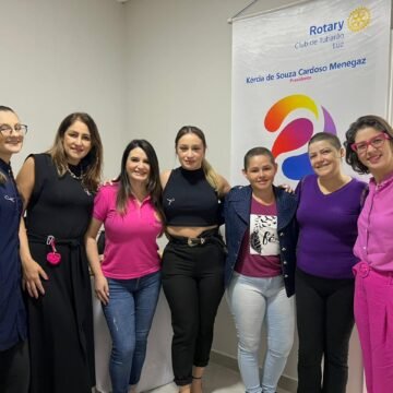 Rotary Club de Tubarão Luz realiza atividades alusivas ao Outubro Rosa