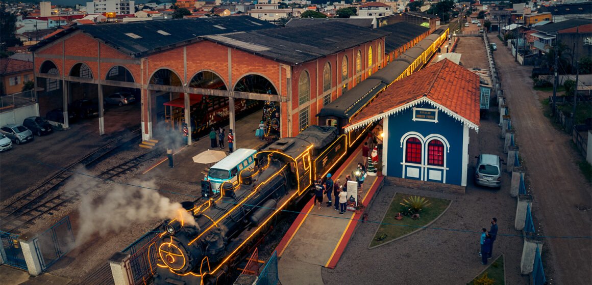 Museu Ferroviário abre data extra para passeio de Natal com desconto para moradores da AMUREL