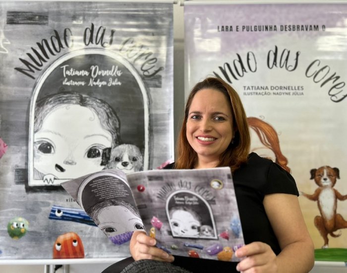 Jornalista e professora Tatiana Dornelles lança o seu primeiro livro nesta sexta-feira (10)