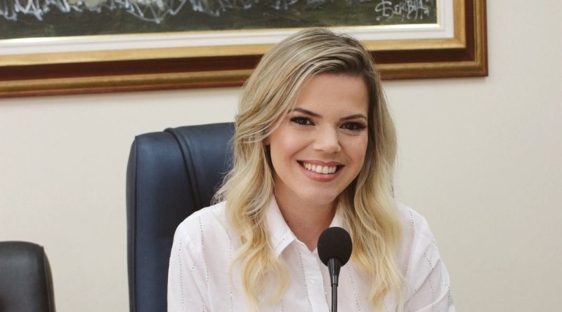 Bia Alves faz avaliação da gestão como presidente da Casa Legislativa de Capivari de Baixo