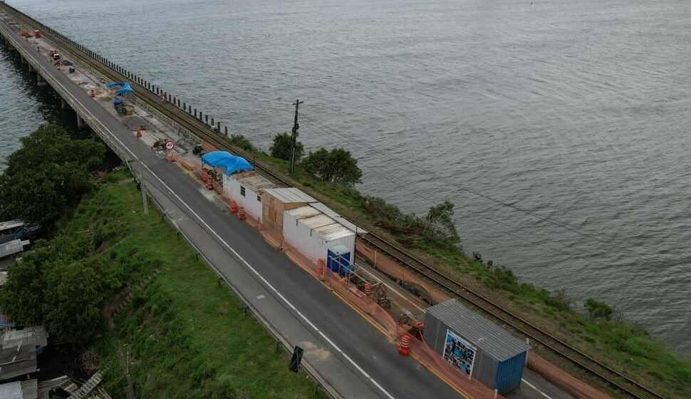 Ponte de Cabeçudas: nova etapa da obra exige atenção dos motoristas