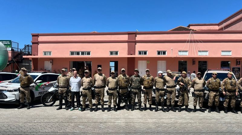 Operação Verão: Polícia Militar de Laguna recebe reforço no efetivo