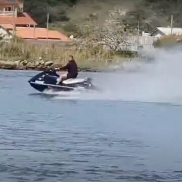 FLAMA age para identificar infratores por uso irresponsável de moto aquáticas