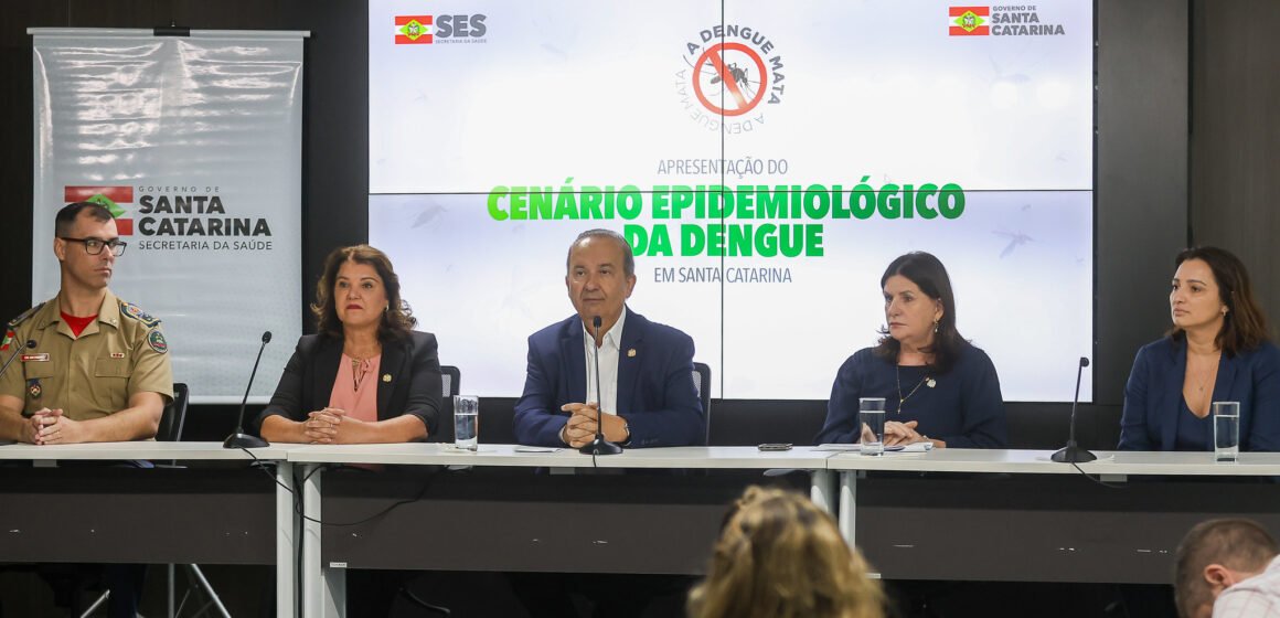 Governo de SC apresenta cenário epidemiológico da dengue e ações previstas para 2024