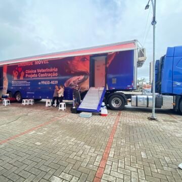 Em Tubarão, mais de 600 animais foram castrados em dois dias