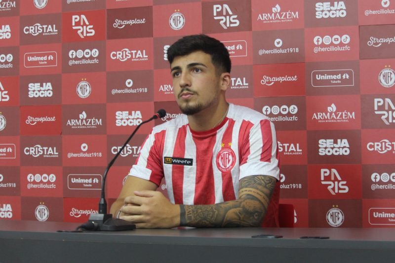 Gabriel Stevanato é o mais novo reforço do Hercílio Luz para a disputa do Campeonato Catarinense
