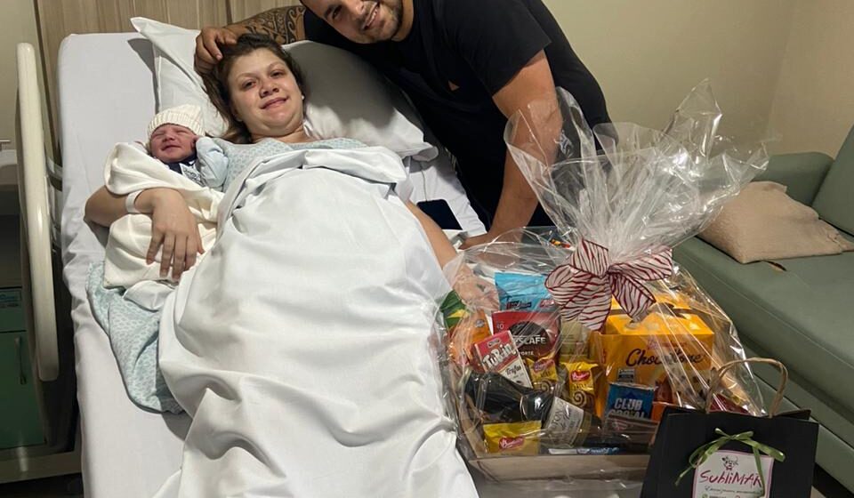 2024: primeiro bebê nascido em Tubarão é menino 2024: primeiro bebê nascido em Tubarão é menino