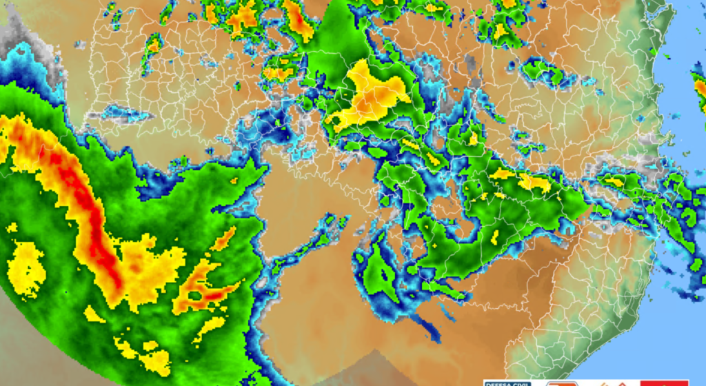 Defesa Civil Estadual alerta para temporais e chuva volumosa entre quarta (17) e quinta-feira (18)