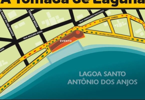 Mudanças no trânsito do Centro Histórico de Laguna começam a valer nesta quarta-feira (06)