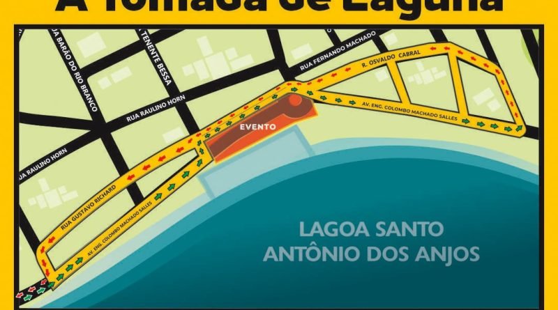 Mudanças no trânsito do Centro Histórico de Laguna começam a valer nesta quarta-feira (06)