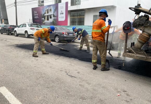 Após notificação, Tubarão Saneamento inicia recuperação de 28 vias