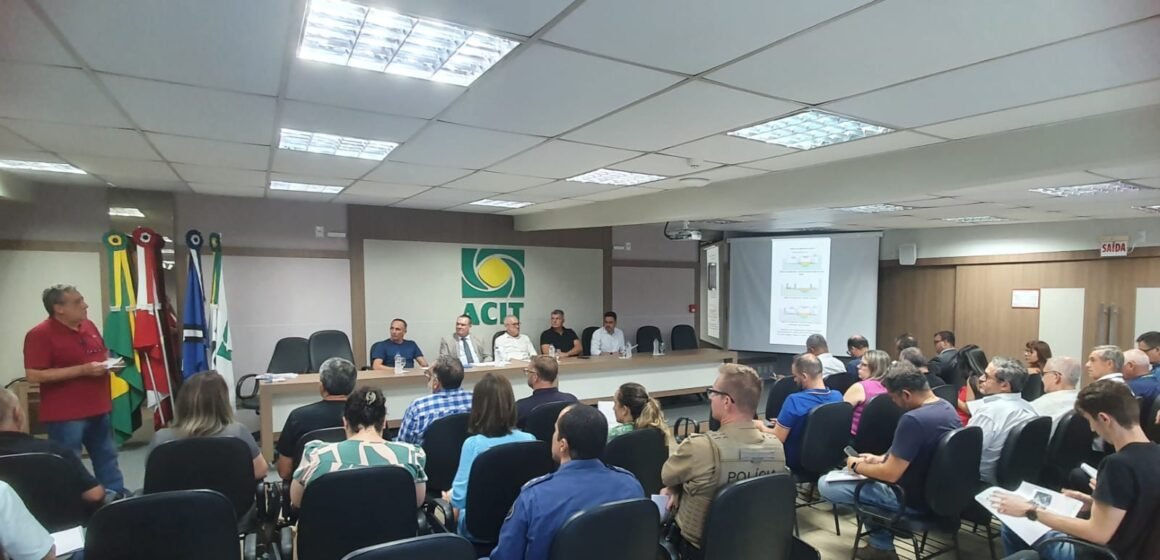 Conselho das Entidades de Tubarão apresenta plano para prevenção de cheias