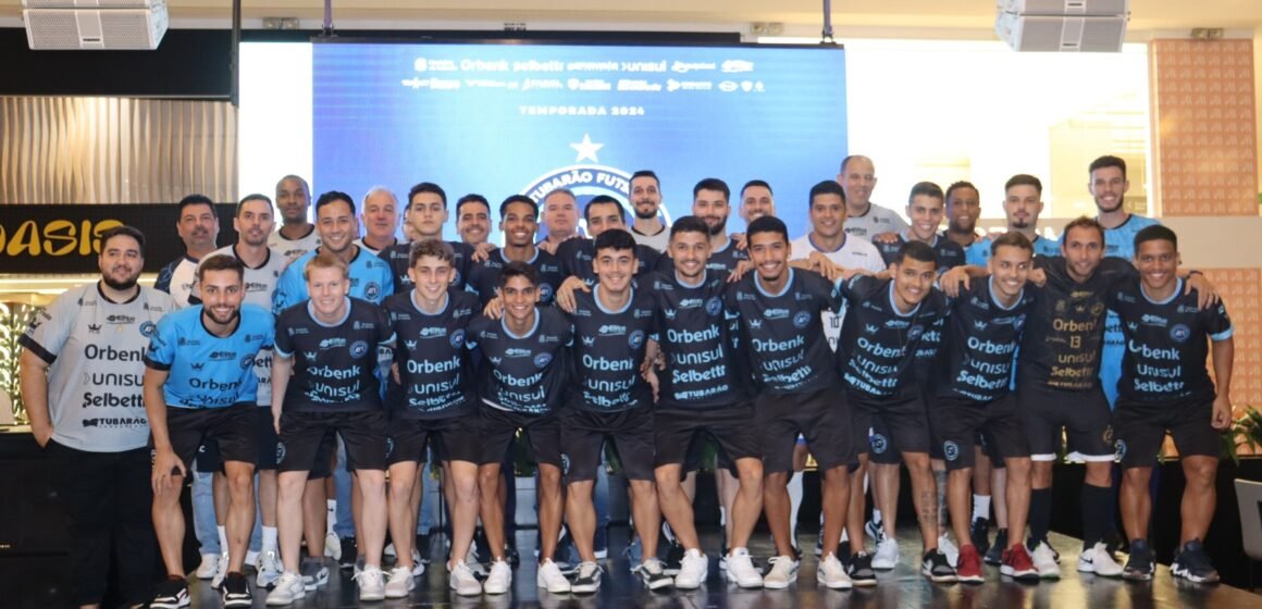 Tubarão Futsal realiza a apresentação oficial para a Temporada 2024