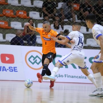Em casa, Tubarão Futsal enfrenta o invicto São Lourenço pela liga nacional