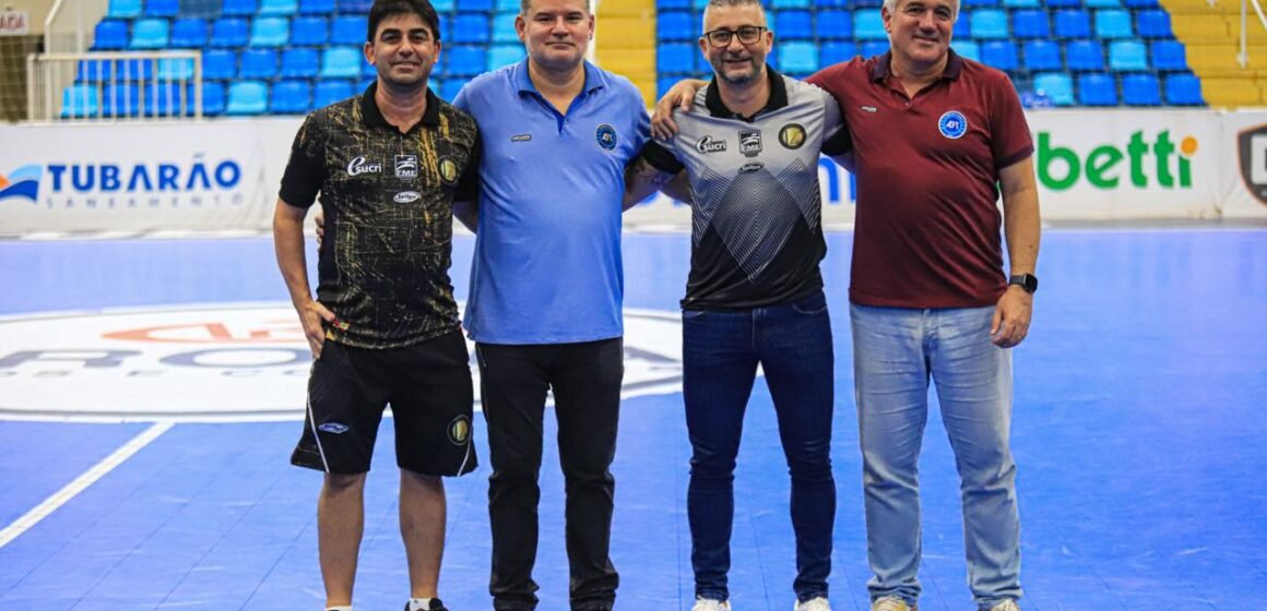 Tubarão Futsal e Criciúma Futsal firmam parceria para sub-20
