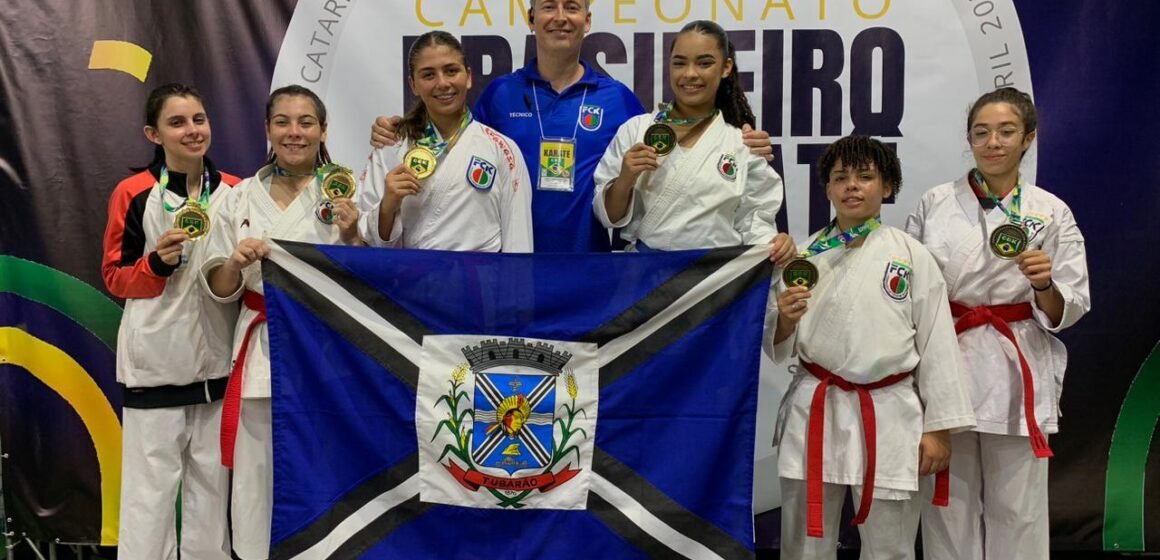 Campeonato Brasileiro: karatecas de Tubarão se destacam no primeiro dia