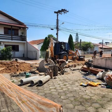 Cronograma de obras de rede de esgoto e de repavimentação asfáltica é divulgado