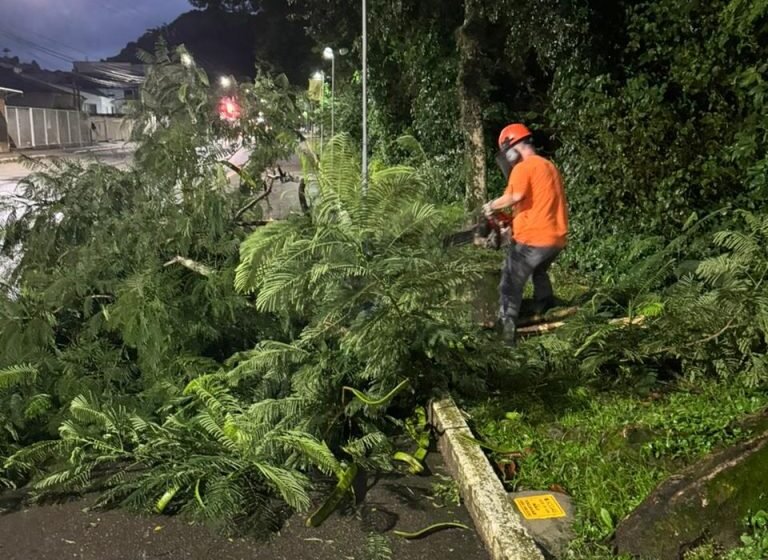 Alagamentos pontuais em Tubarão podem ocorrer devido as chuvas intensas no estado