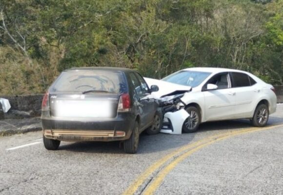 Acidente de trânsito é registrado na Serra do Rio do Rastro