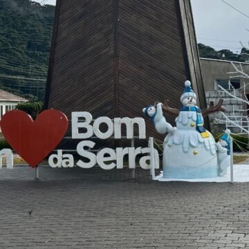 Bom Jardim da Serra tem sensação térmica de -26,9ºC nesta quinta-feira (11)
