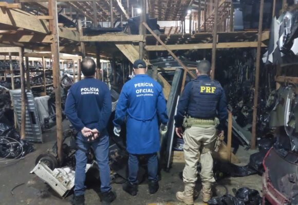 Abra: Gaeco deflagra operação de combate organização criminosa que atua em furtos e roubos de veículos em Tubarão e mais oito cidades