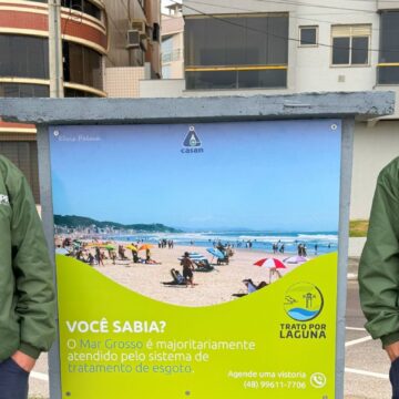 Trato por Laguna faz campanha para preservação de belezas naturais