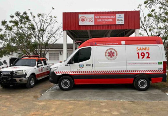 Gravatal: base do Samu começa a operar 24 horas por dia