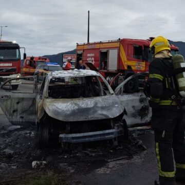 Forças Policiais de SC desmobilizam ações criminosas e atos de vandalismo na capital