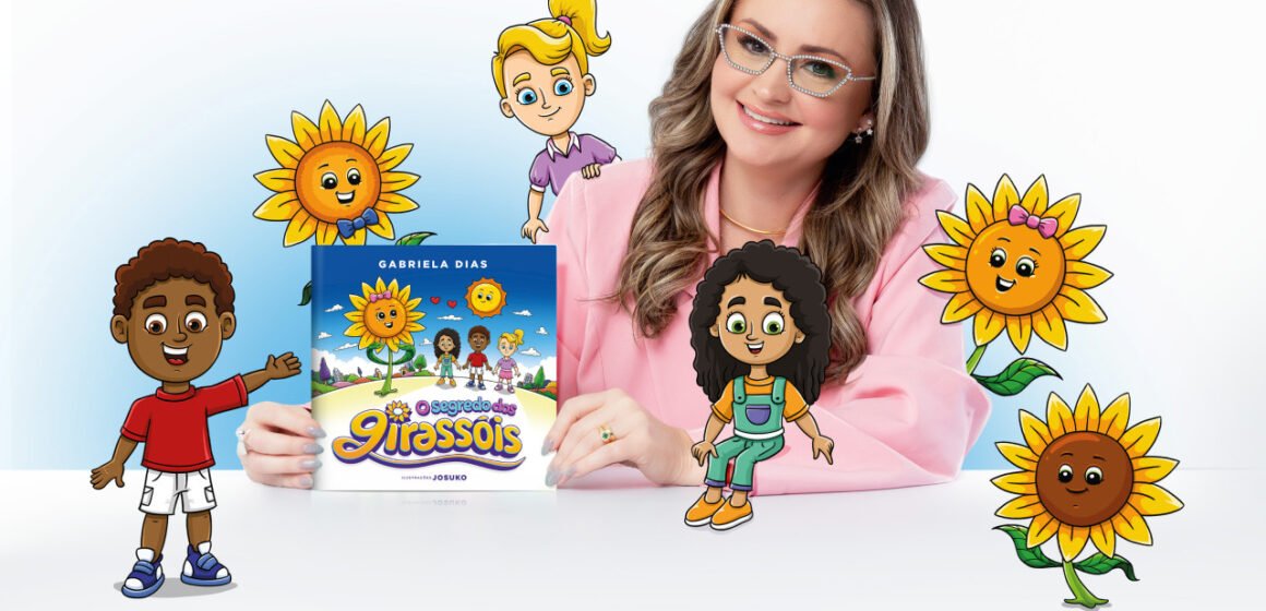 Educação sexual: Gabriela Dias lança o livro “O Segredo dos Girassóis” nesta quinta (10)