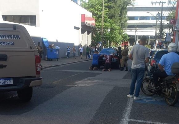 Extorsão: Polícia Militar atende ocorrência no Centro de Tubarão