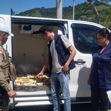 Gravatal: carga de alimentos em condições irregulares são apreendidos