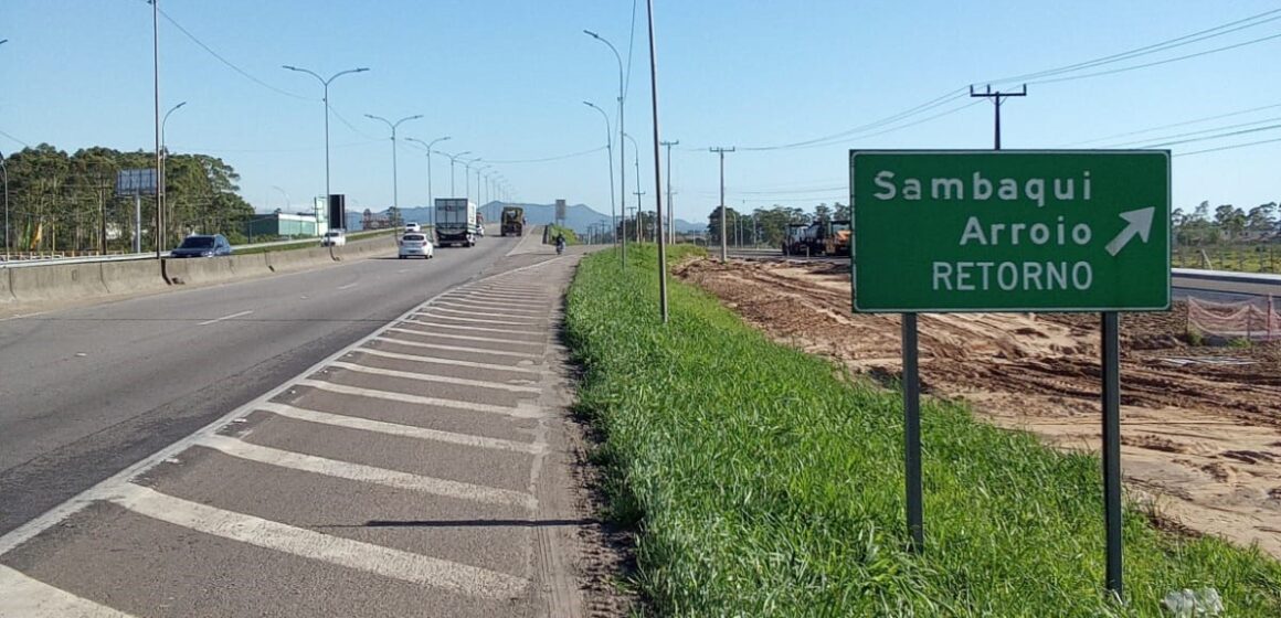 Acesso em Imbituba, na BR-101, será fechado temporariamente Acesso em Imbituba, na BR-101, será fechado temporariamente