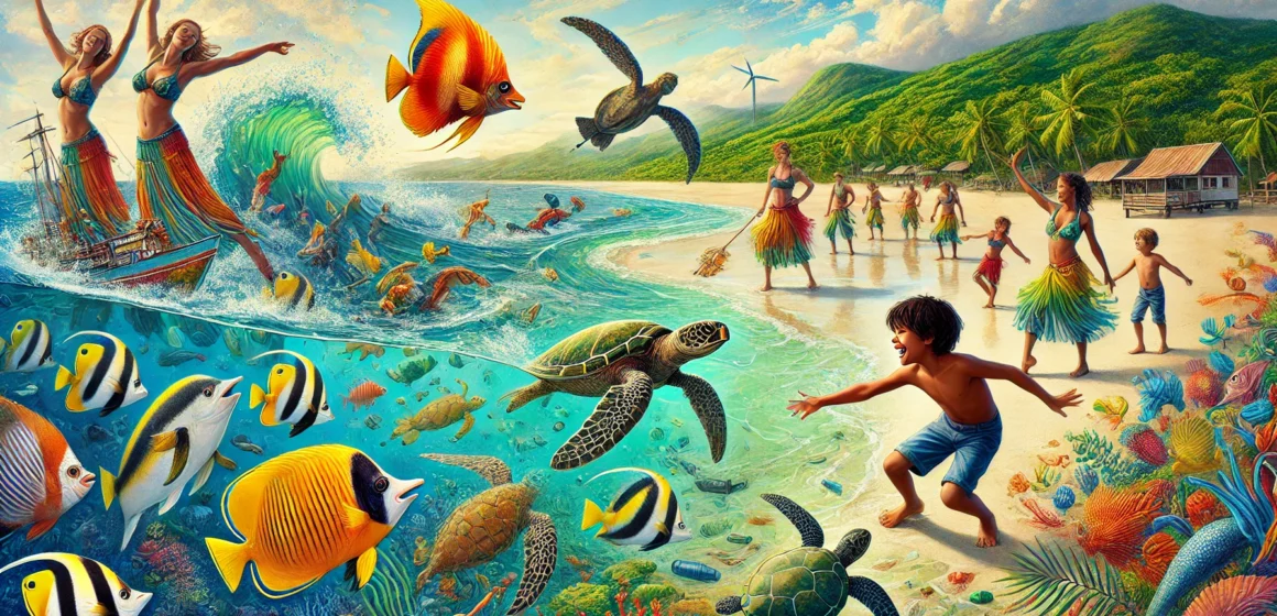 Marvin, o amigo do mar: um mergulho na cultura e na consciência ambiental