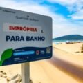 Balneabilidade: 61 locais estão impróprios para banho em Santa Catarina