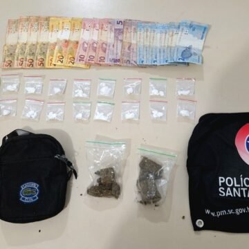 Homem é preso por tráfico e fuga perigosa no Centro de Tubarão Homem é preso por tráfico e fuga perigosa no Centro de Tubarão